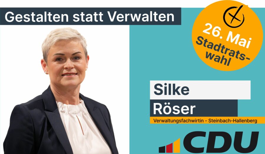 Silke Röser, Kandidatin für Stadtrat Steinbach-Hallenberg