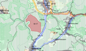 Regionalplan Südwestthüringen – Windvorranggebiet W-17