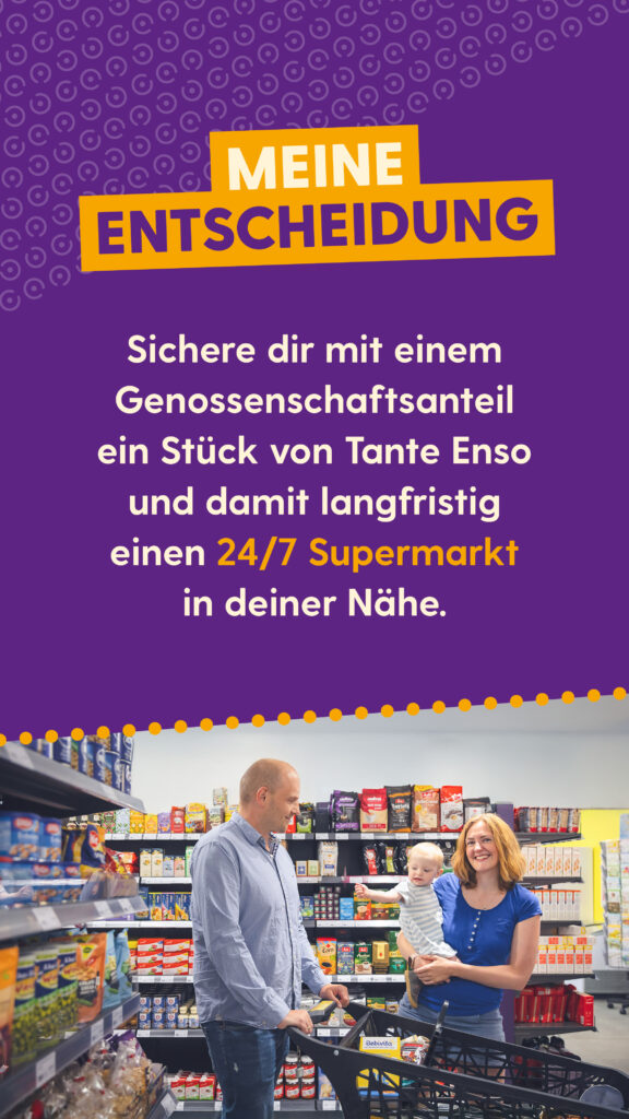 600 Teilhaber für Tante Enso Markt in Viernau gesucht!